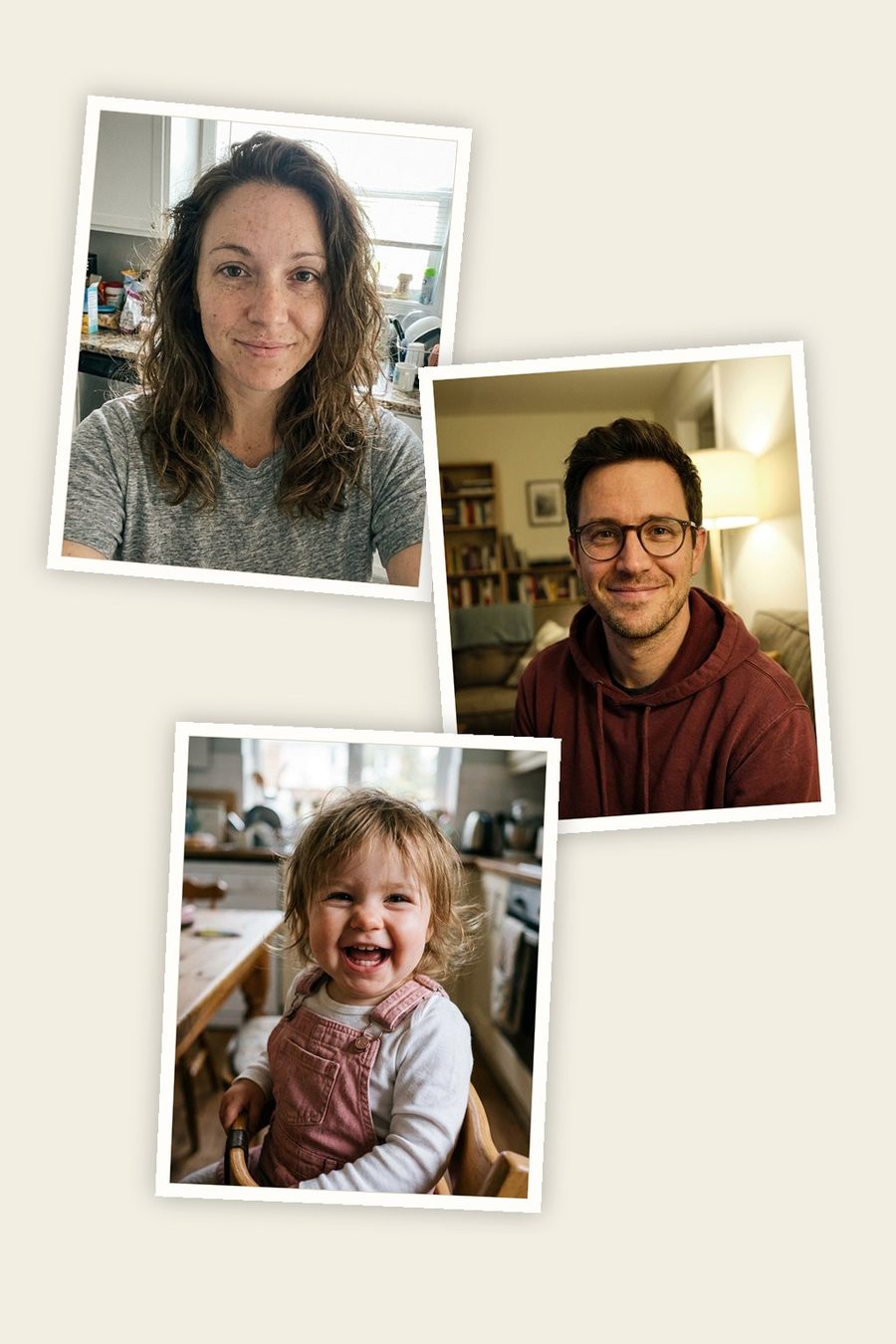 A young family — the photos they sent